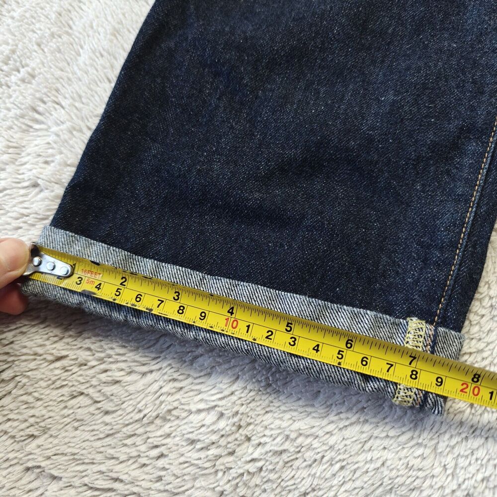 Tellason Dark Blue Straight Men Jeans - Picture 14 of 14